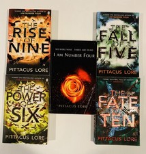 5x Pittacus Lore Lorien Legacies Books Bundle Science Fiction Young Adult PB Lot