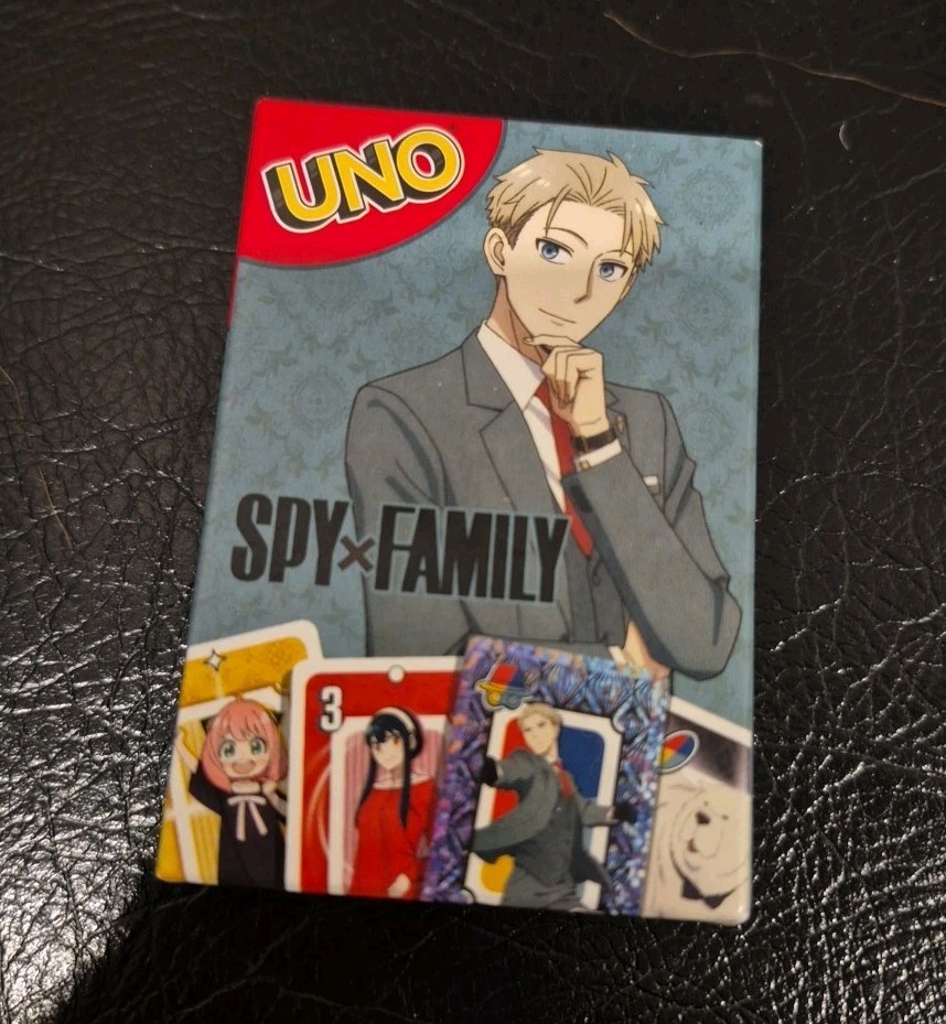Mcdonald's Spy X Family Uno Cards Canada Exclusive NEW 2026 Game Toy Anime