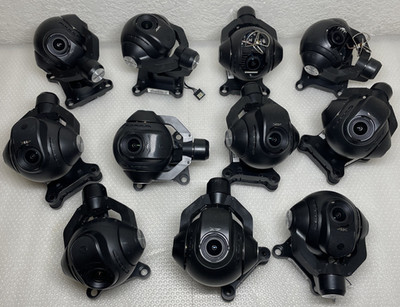 Lot of 11 Yuneec CGO3 4K 3-Axis Gimbal Camera for Typhoon Q500 ***For Parts***