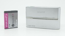Sony Cyber-shot DSC-T9 Silver 6.0MP Compact Digital Camera Battery Y2K