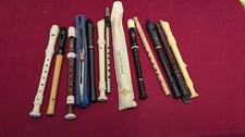 Recorder Flute Lot Yamaha, Hohner Angel 11 Lot Total