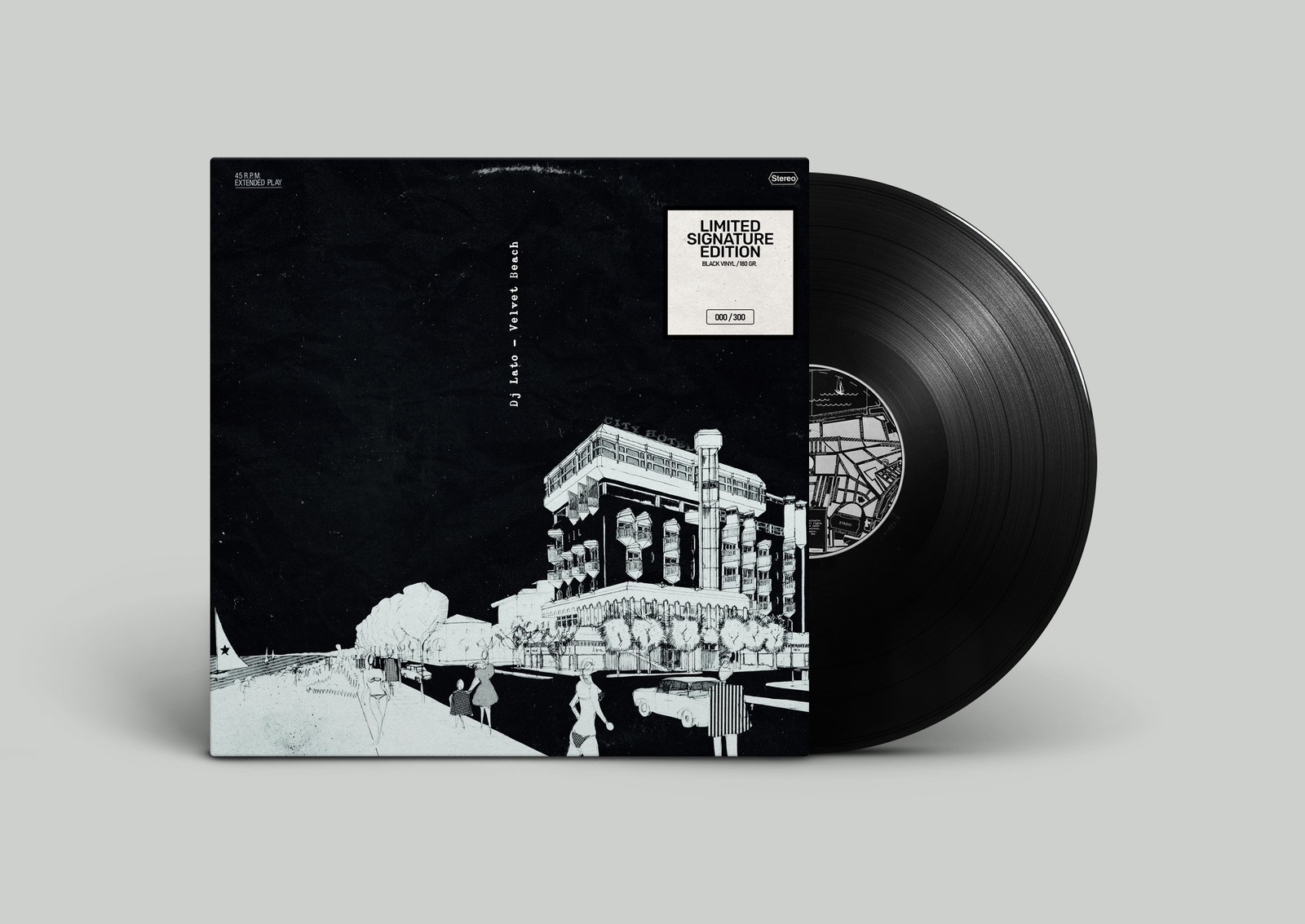 Dj Lato - Velvet Beach - Lp 180 Gr. Numbered Autographed