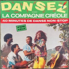 33t La Compagnie Creole - Dansez avec La Compagnie Creole - LP - 1989