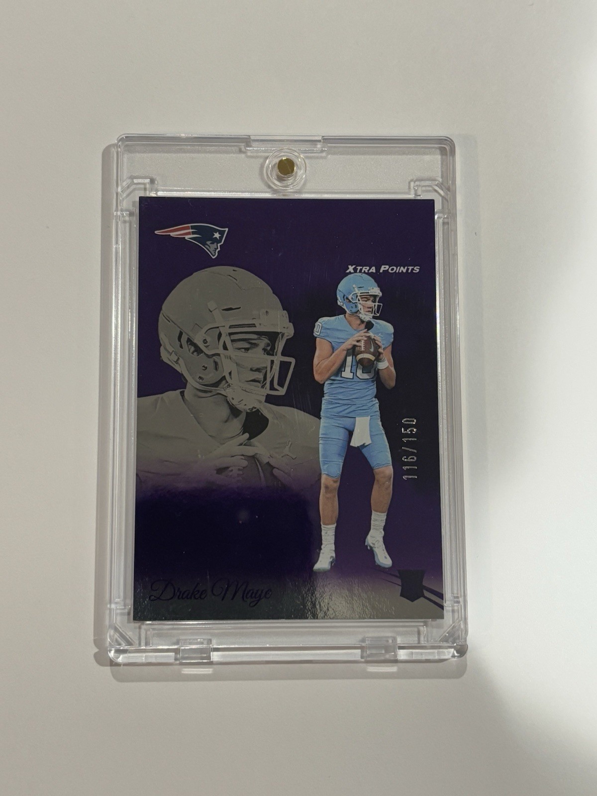 2024 Panini Prestige - Drake Maye Rookie Purple Xtra Points /150 (RC) #304