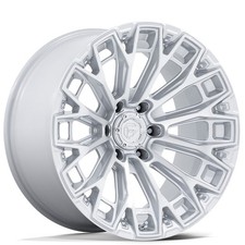 20x9 Fuel Wheels Fc882 Trax Gloss Silver With Machined Face Off-road Rims 4pcs