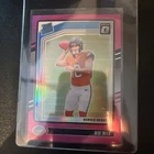 2024 Panini Donruss Optic - Rated Rookie Bo Nix #209 Pink Prizm (RC)