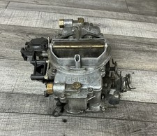 Holley Carburetor 650 Cfm Spread Bore 4 Bbl R84014 Date Code 0040