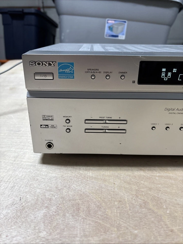 Sony STR-K6800P Receiver HiFi Stereo 6.1 Channel Home Theater Working Tested - Image 2 of 4