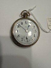 Beautiful 16S E HOWARD pocket watch fancy Gold Filled Series 5 MONTGOMERY DIAL