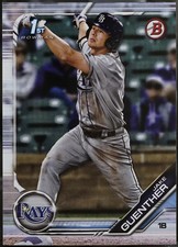 2019 Bowman Draft #BD-96 Jake Guenther Baseball EX