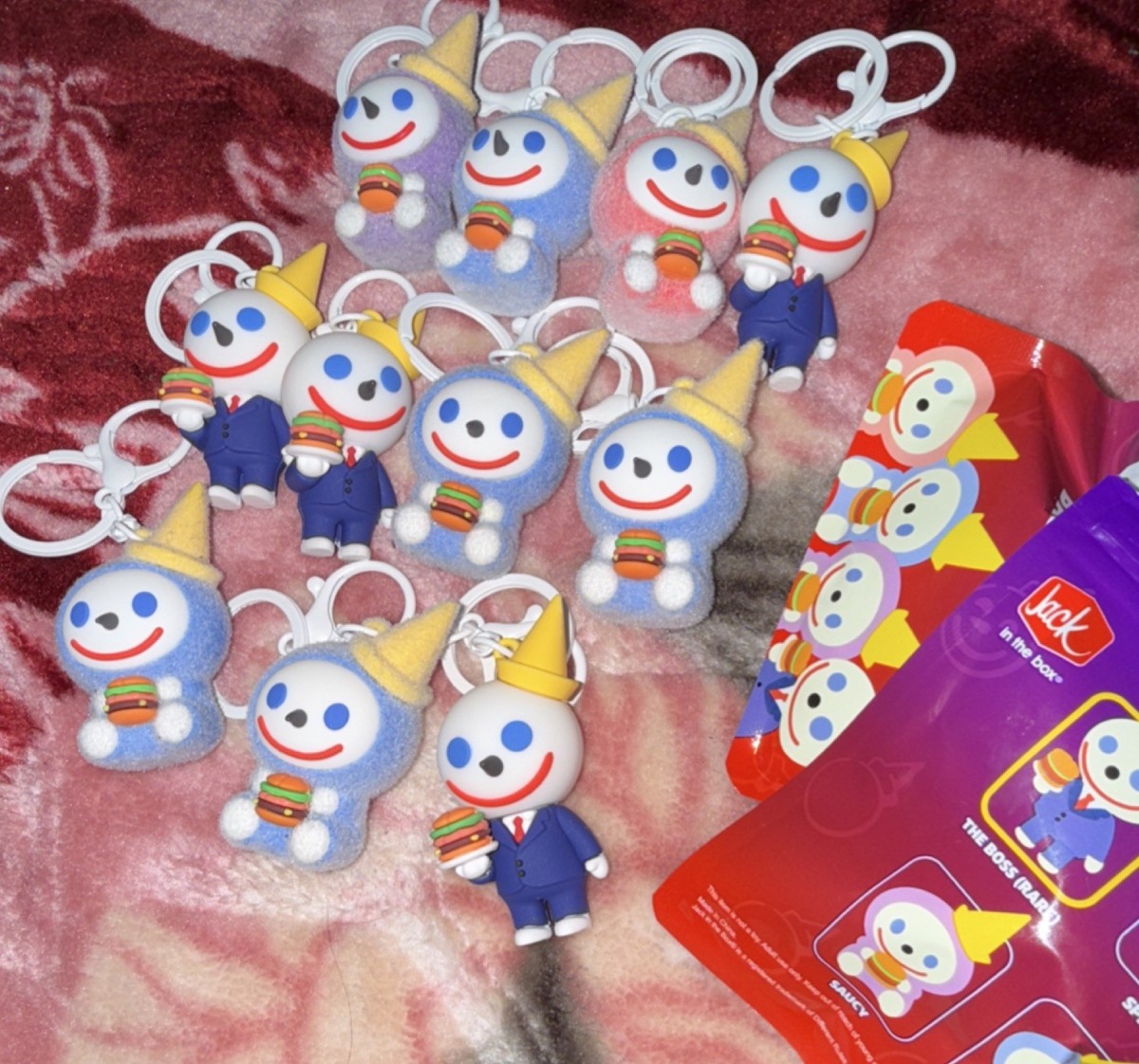 Jack in the Box Limited Edition Mascot Jibbi Keychain | eBay