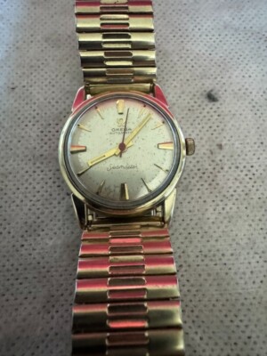 Vintage 1959 Omega Seamaster 17 Jewels 14K Gold Filled