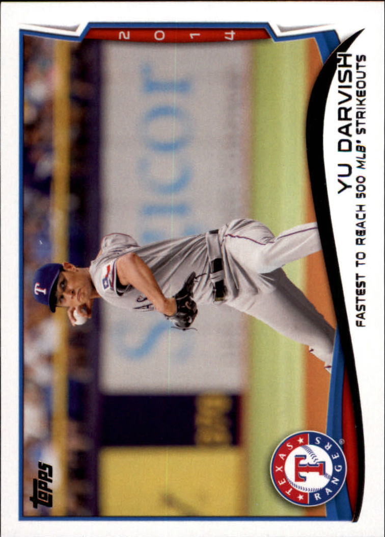 2014 Topps Update #US250 Yu Darvish - NM