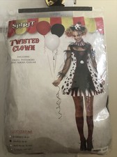 Twisted Clown Spirit Halloween Costume