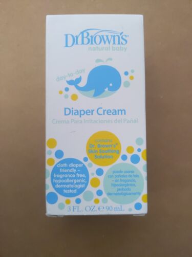 Crème couche naturelle pour bébé Dr Brown's 3 oz/90 ml livraison gratuite dans le monde entier neuve - Photo 1 sur 11