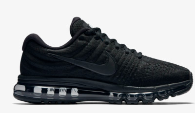 NIB Nike Air Max 2017 Men's Shoe Black/Black TRIPLE BLACK 849559-004 SIZE 11.5
