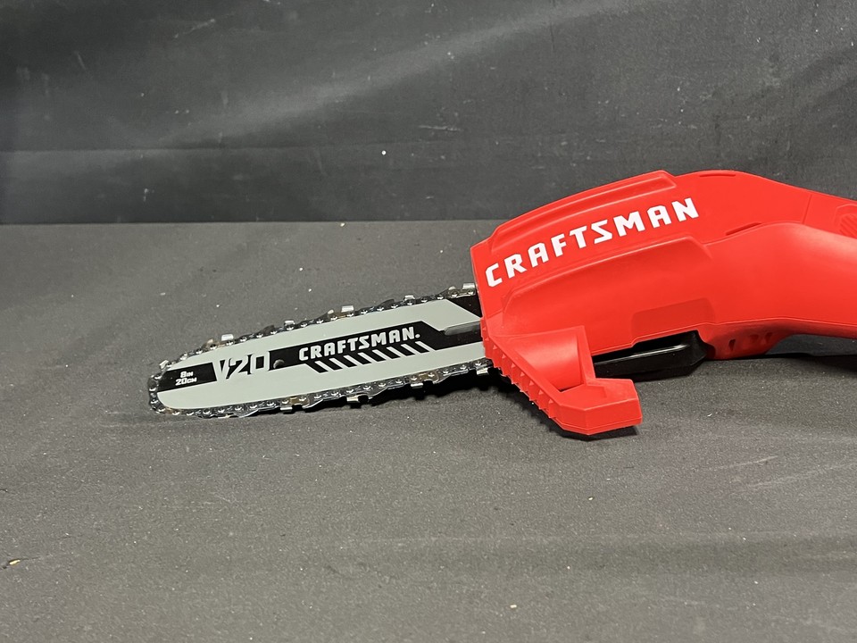 Craftsman CMCCSP20M1 V20 8" Cordless Pole Chainsaw Used Tool Only