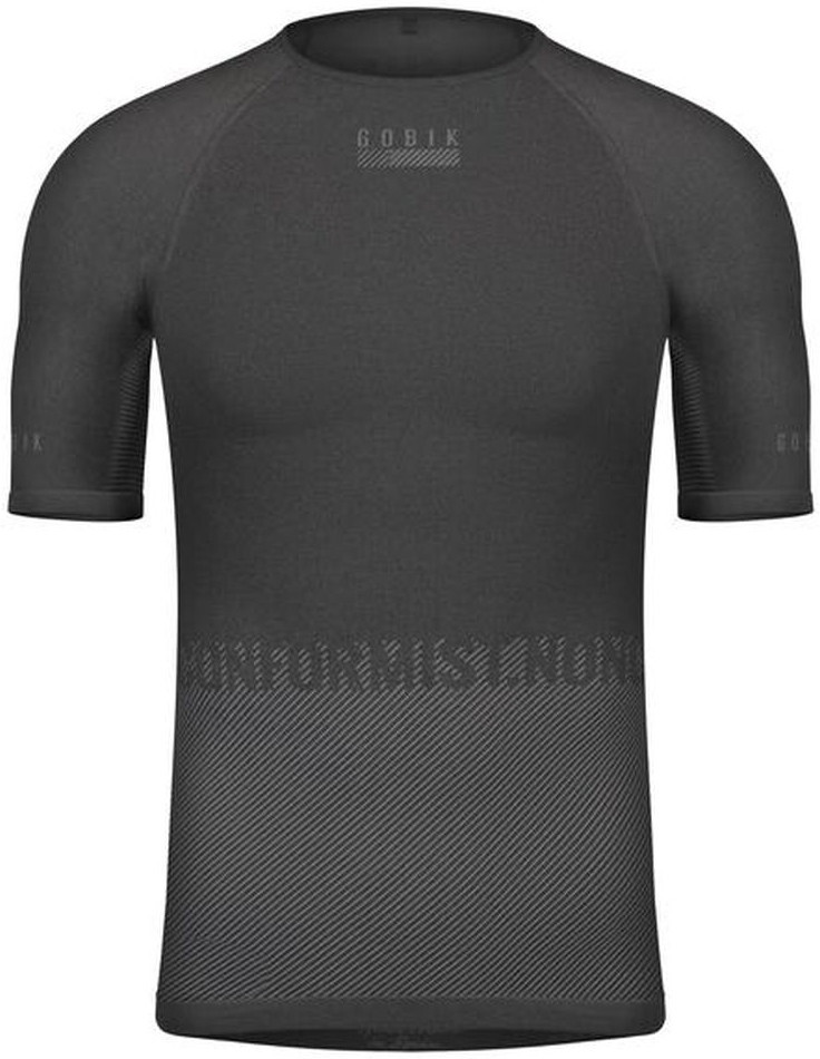 Maillot De Sous-vêtement Technique GOBIK Limber Skin Basalt - Homme - Manches Courtes - NEUF