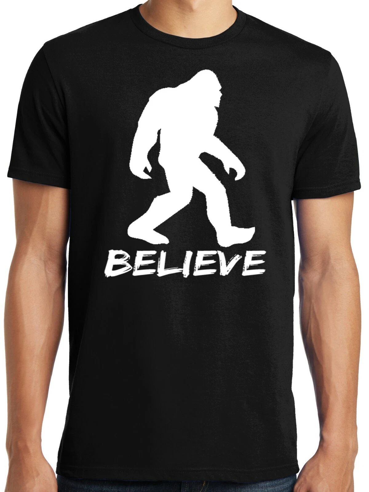 Big and Tall King Size Funny Bigfoot T-Shirt