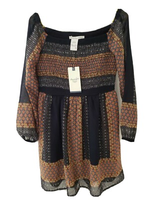 American Rag Cie Women's Size S Long Sleeve Tunic Top. Made in India 