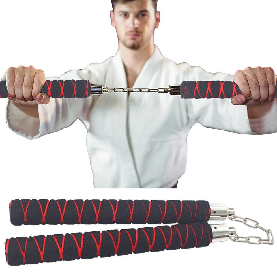 Schaumstoff Nunchucks Stick Nunchakus Kampfsport Training Praxis Für Anfänger