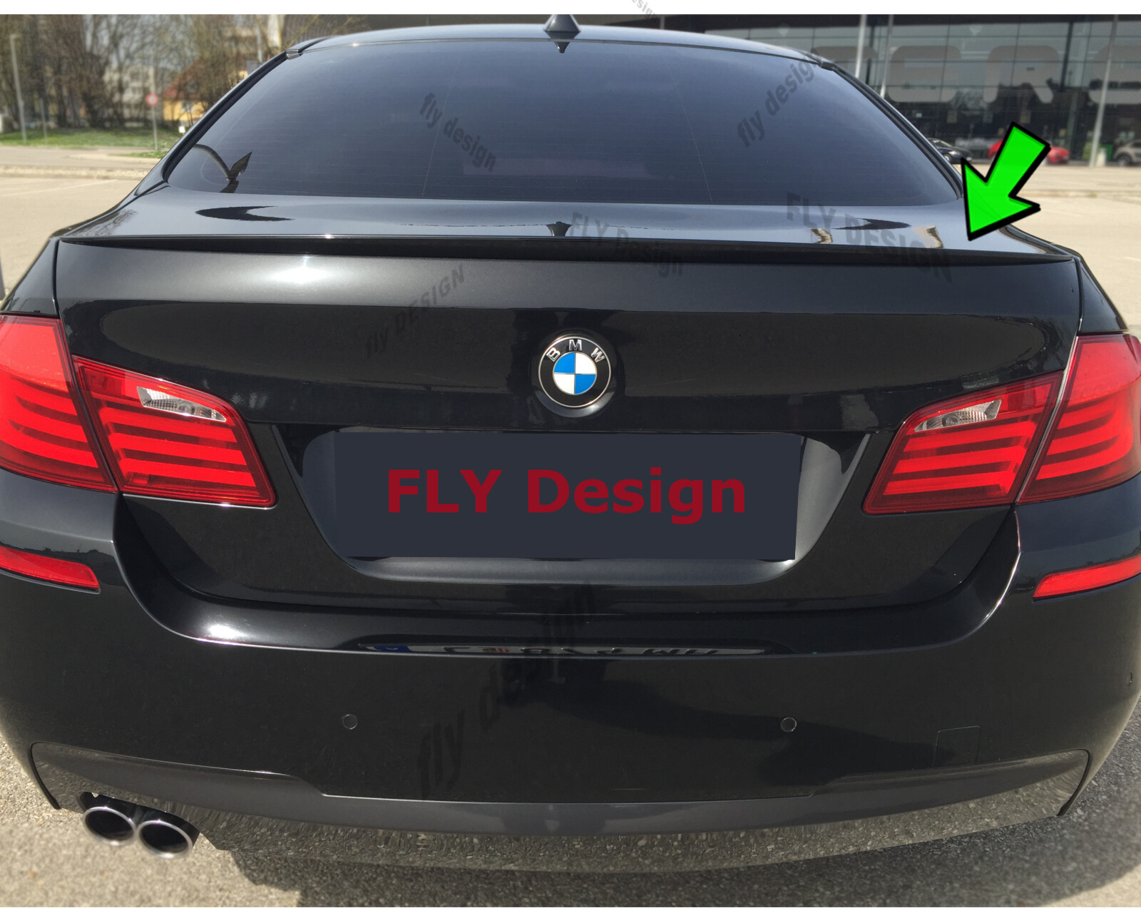 Rear Spoiler Trunk Spoiler suitable for BMW F10 TUNING NEW Rear Wing Lip