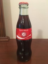 UNIVERSITY OF ALABAMA BAMA COCA COLA  8OZ BOTTLE SHARE A COKE MINT ROLL TIDE
