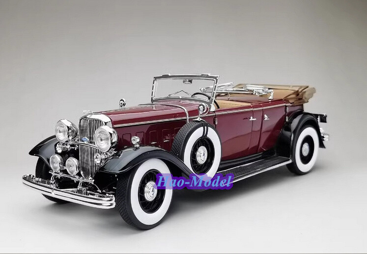 No454ミニカー1/18箱ありSun Star 1932 Lincoln KB SunStar 1/18 Ford Lincoln KB 1932 Model Car Diecast Metal Toys
