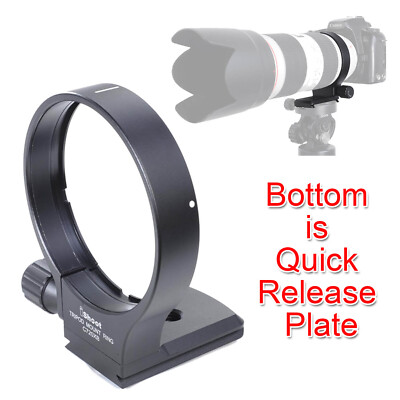 IShoot 74.5mm Metal Tripod Mount Ring Lens Collar Compatible With