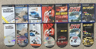 Autorennen Bundle PlayStation 2 PS2 - WRC Rally Evolved, TOCA etc - PAL - GETESTET