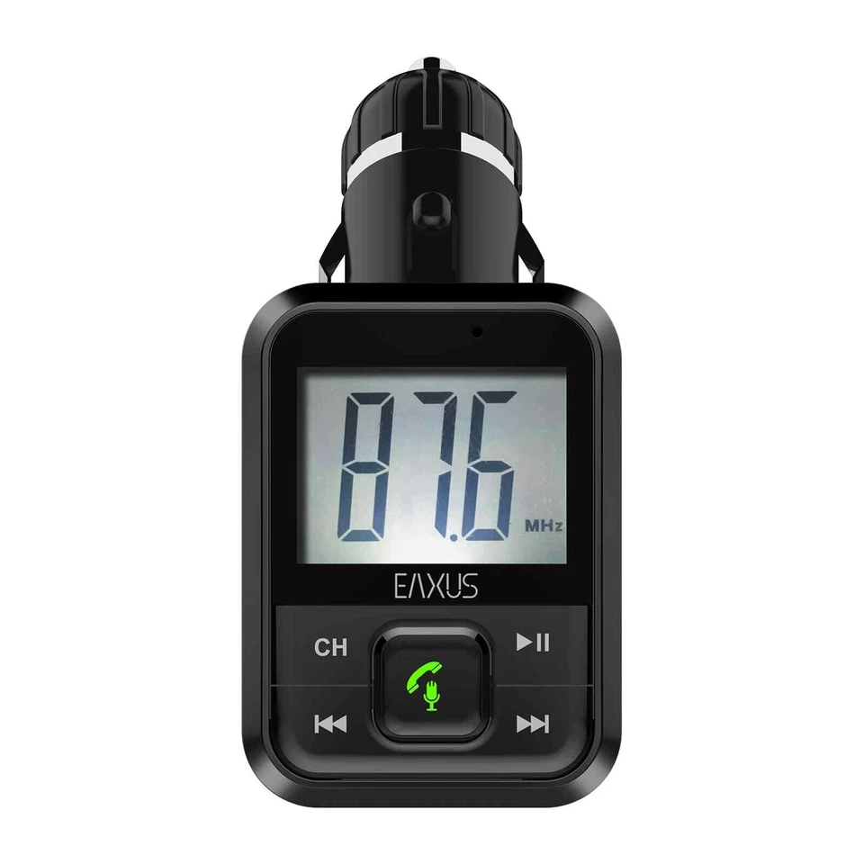 Bluetooth FM Transmitter für Auto-Radio USB Kfz Ladegerät Adapter Mp3 Player SD - Bild 2 von 4