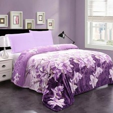 Super Soft Warm Micro Plush Flannel Fleece Blanket Oversize Sofa Bed Blanket
