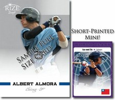 TZU-WEI LIN  2012 Rize Rookie MINI PURPLE Paragon WORLD CLASS RC #/5