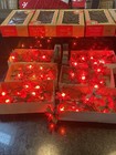 LOT of 6 Boxes-Santa's World Kurt Adler Genuine Italian String Poinsettia Lights — photo 8