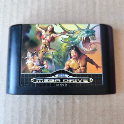 Mega Drive : Golden Axe II (G-4062) Version Japonaise, Jaquette #2. Le Jeu Culte De SEGA En état Correct, Pour Les Collectionneurs Ou Les Joueurs Nostalgiques Qui Veulent Du Retro Qui Déchire !