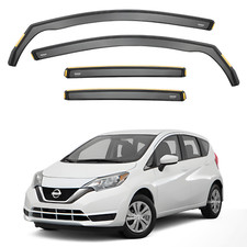 ISPEED Wind Deflectors for Nissan Note MK2 2013-2018 5-Door MPV 4pc Set Visors