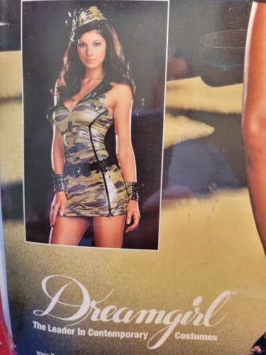 Women's Sergeant Sassy Halloween Costume Size Large - Picture 4 of 6