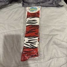 The Cat in the Hat Knee High Socks For Kids Shoe Size 1-5 Kids Costume