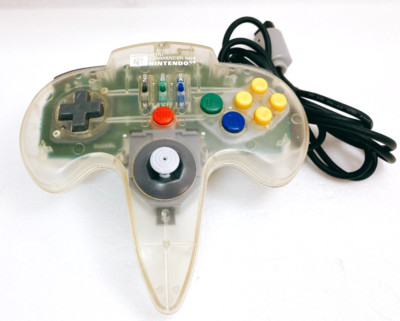 Nintendo 64 Controller HORI COMMANDER N64 HN6-04 Turbo Clear Colour getestet ...