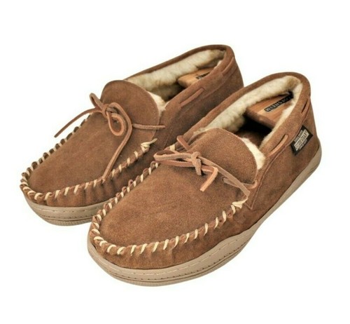 mens chukka moccasin slippers