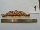 Embossed Oak Wood Overlay Lot #1 size 1-1/4 x 5-3/8"