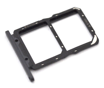 OEM HUAWEI NOVA 5T YAL-L21 REPLACEMENT BLACK DUAL SIM CARD HOLDER TRAY