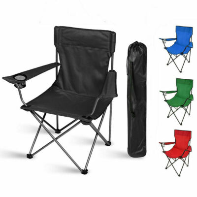 Folding Camping Chairs Lightweight Outdoor Patio Garden Beach Chair Fishing  Seat
