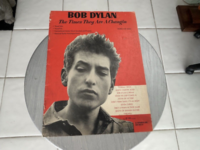 1963 Bob Dylan The Times They Are A Changin Songbook