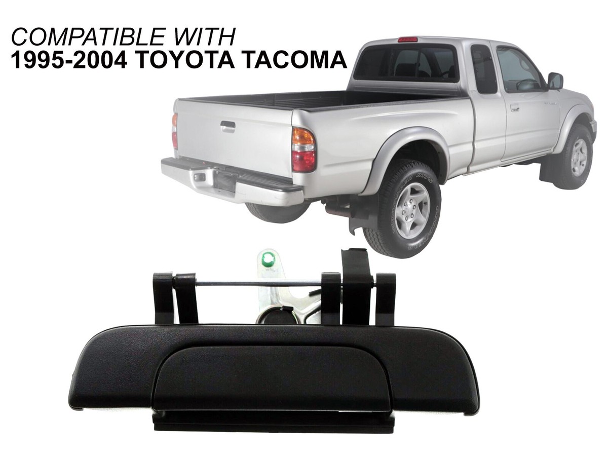 For Black Tailgate Handle 1995 - 2004 Toyota Tacoma TO1915102