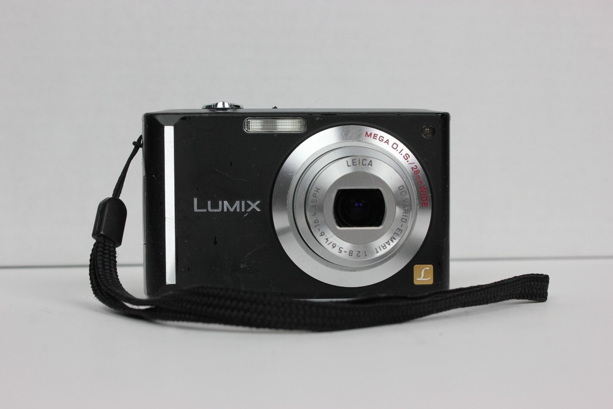 Panasonic LUMIX DMC-FX55 8.1MP Digital Camera Only Tested Working