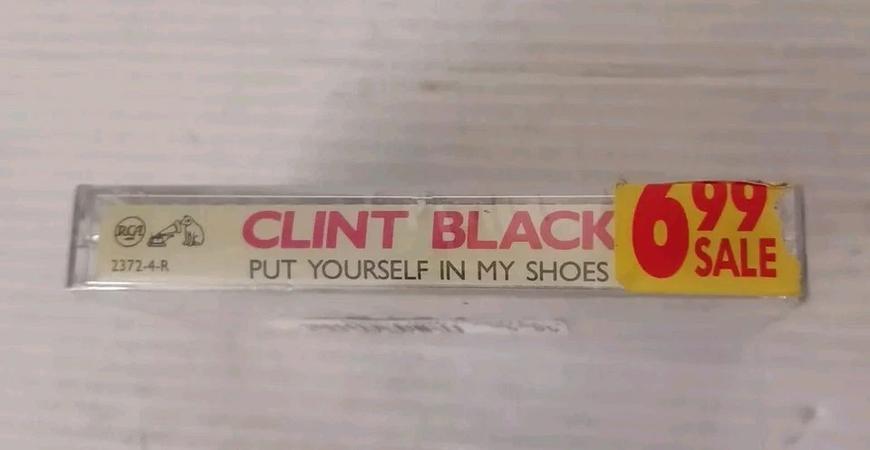Clint Black (Put Yourself In My Shoes) Cassette (Country)(1990) NEW SEALED - Image 3 of 3