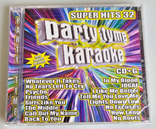 Super Hits 32 16-song CD G Party Tyme Karaoke  New Sealed