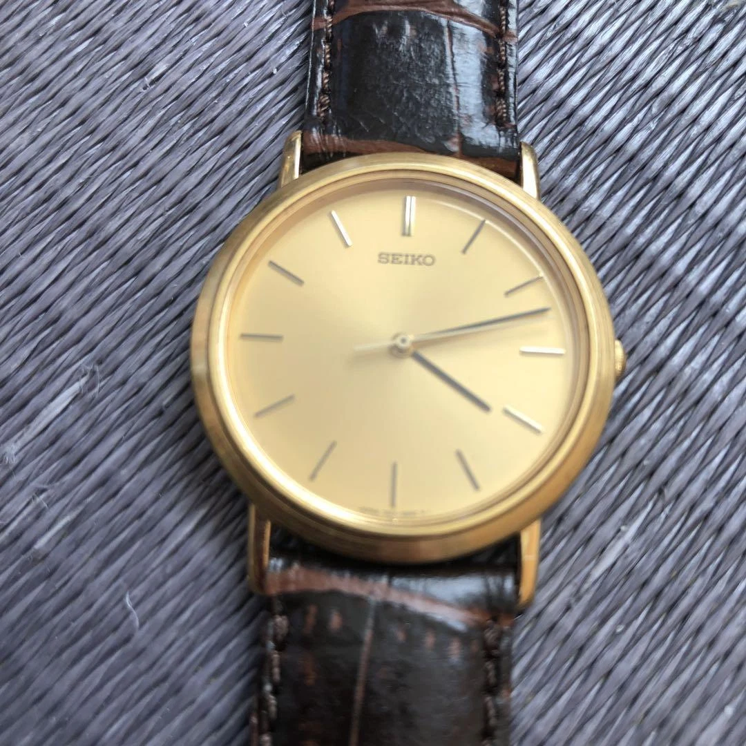 SEIKO 7N01-6B20 QUARTZ GOLD (1505