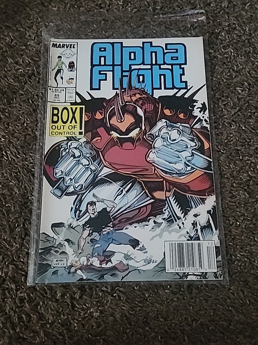 MARVEL Comic Book ALPHA FLIGHT Box Out Of Control! | eBay